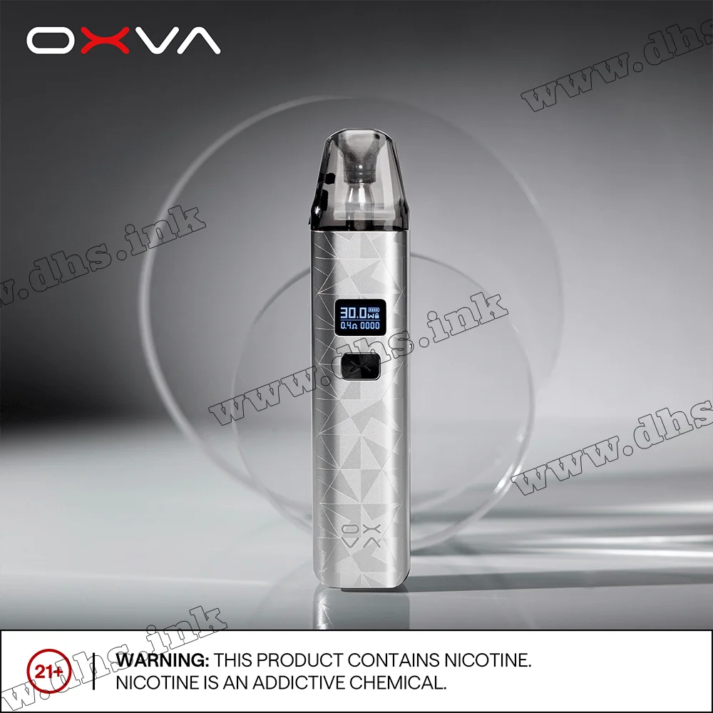 Багаторазова електронна сигарета - OXVA Xlim Classic Edition Pod Kit 1000 мАг (Silver)